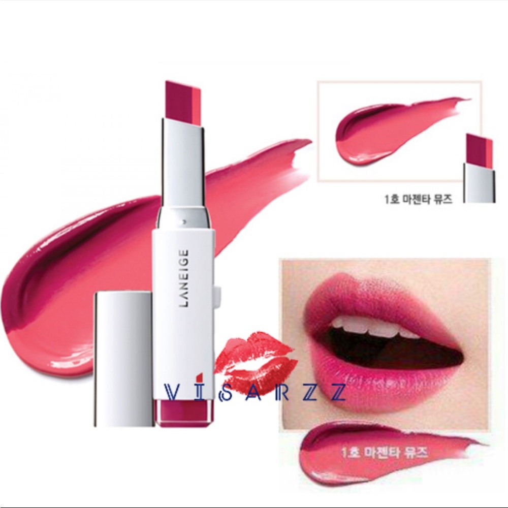 LANEIGE Two Tone Lipstick - Magenta Muse.